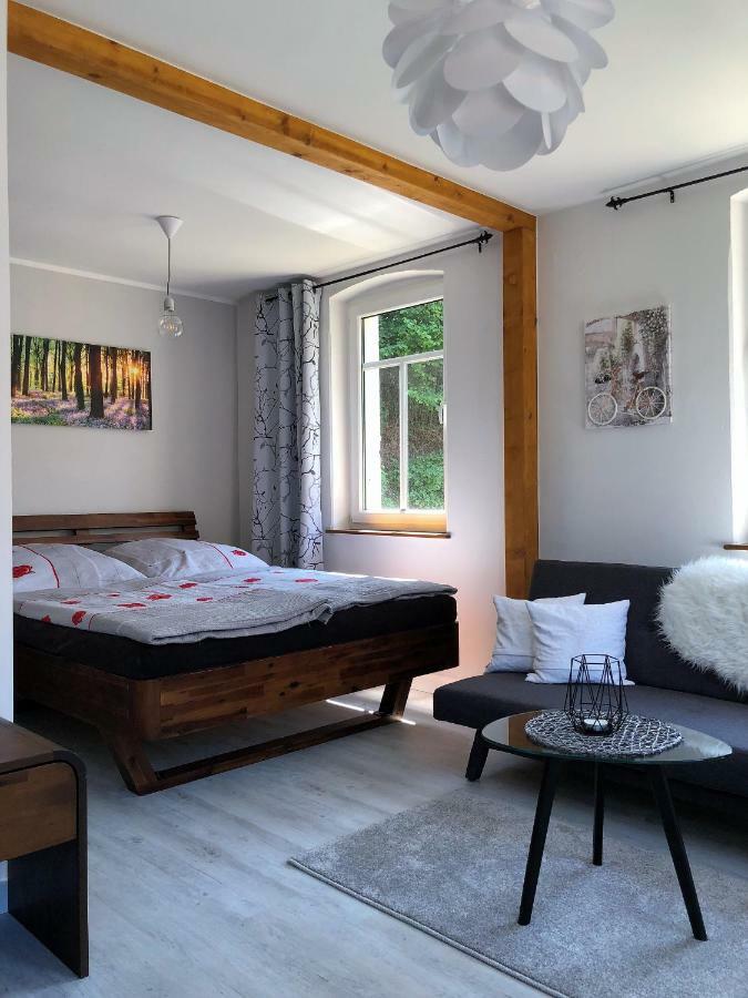 Fuchsbau Apartment Konigstein an der Elbe Ngoại thất bức ảnh
